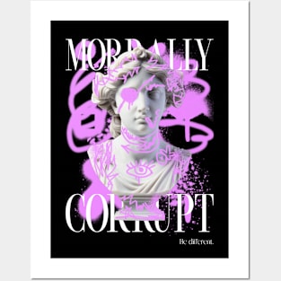 Morally Corrupt Posters and Art